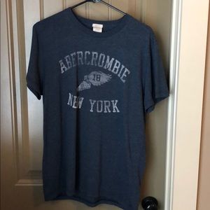 Abercrombie & Fitch dark blue Shirt